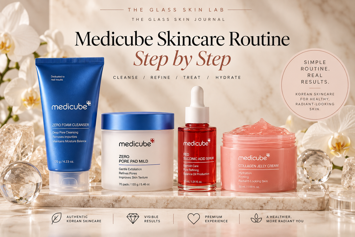 Medicube Skincare Routine: How to Use the Products Step by Step